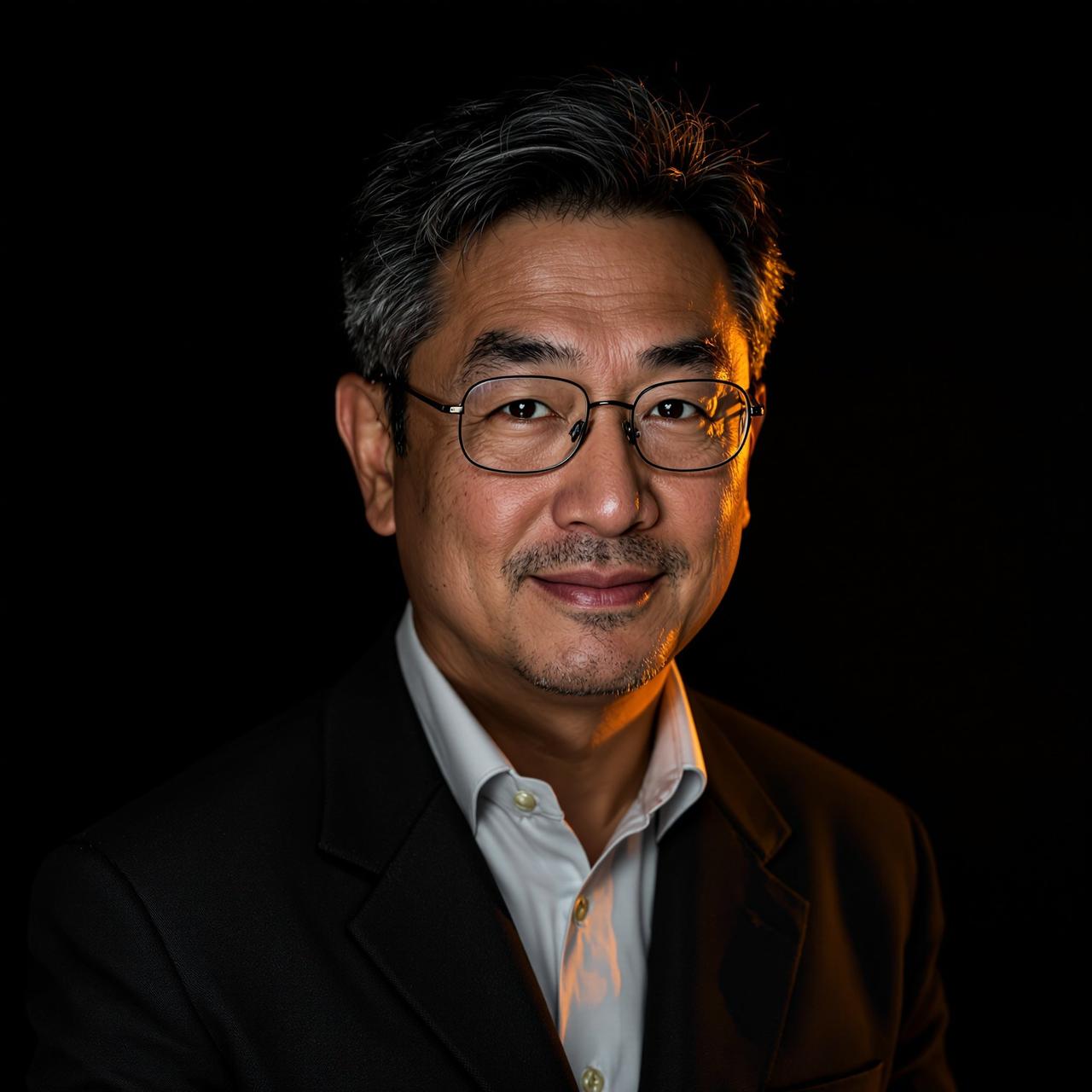 陈星海博士肖像照,闪闪影院创始人兼CEO